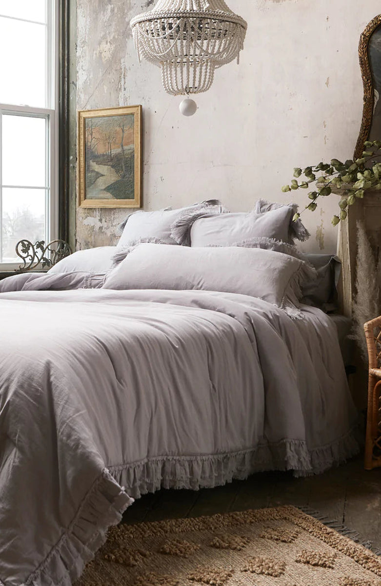 Patina shops Vie Vintage Washed Cotton Comforter Queen New