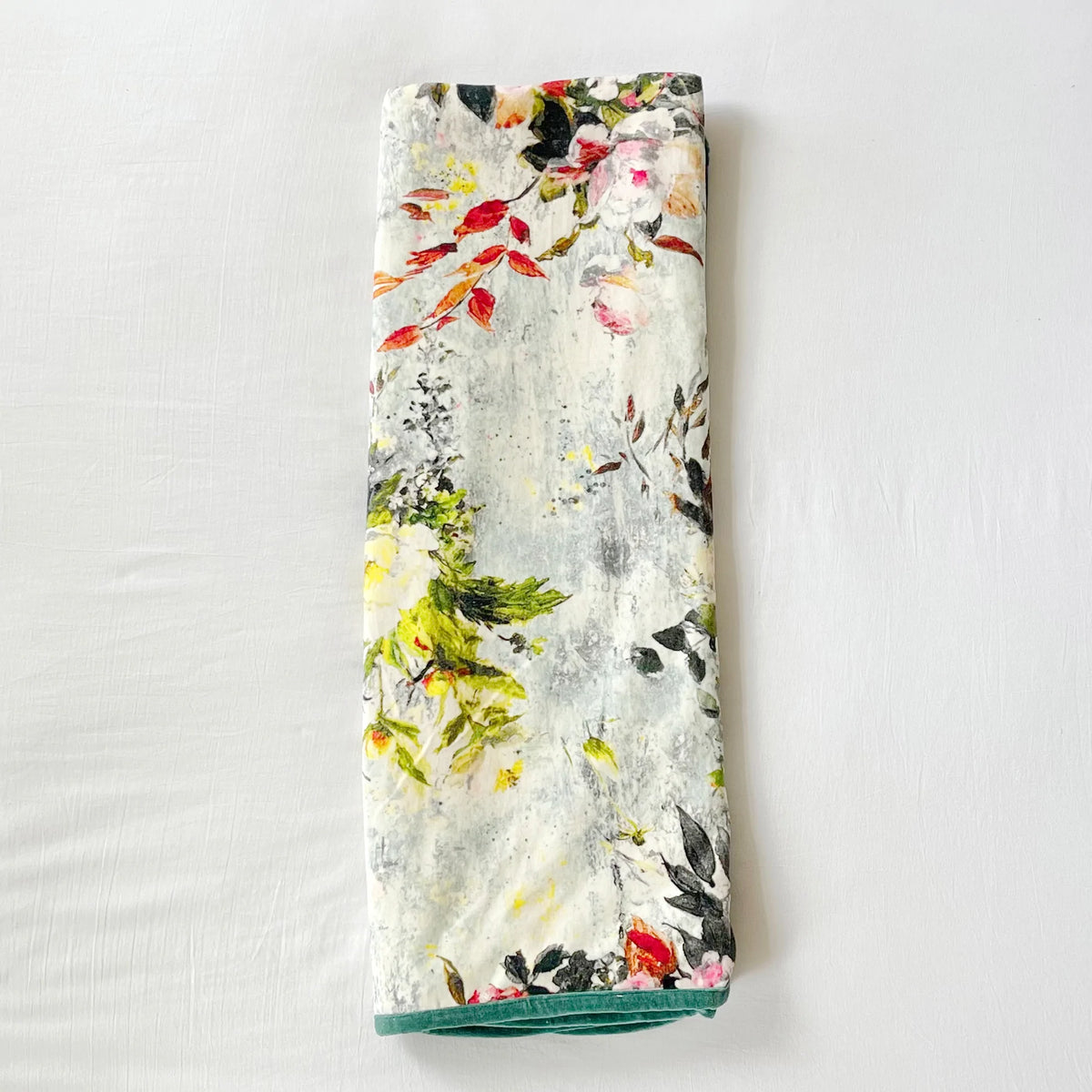 Florabella Luxurious Velvet Throw/Blanket Patina Vie