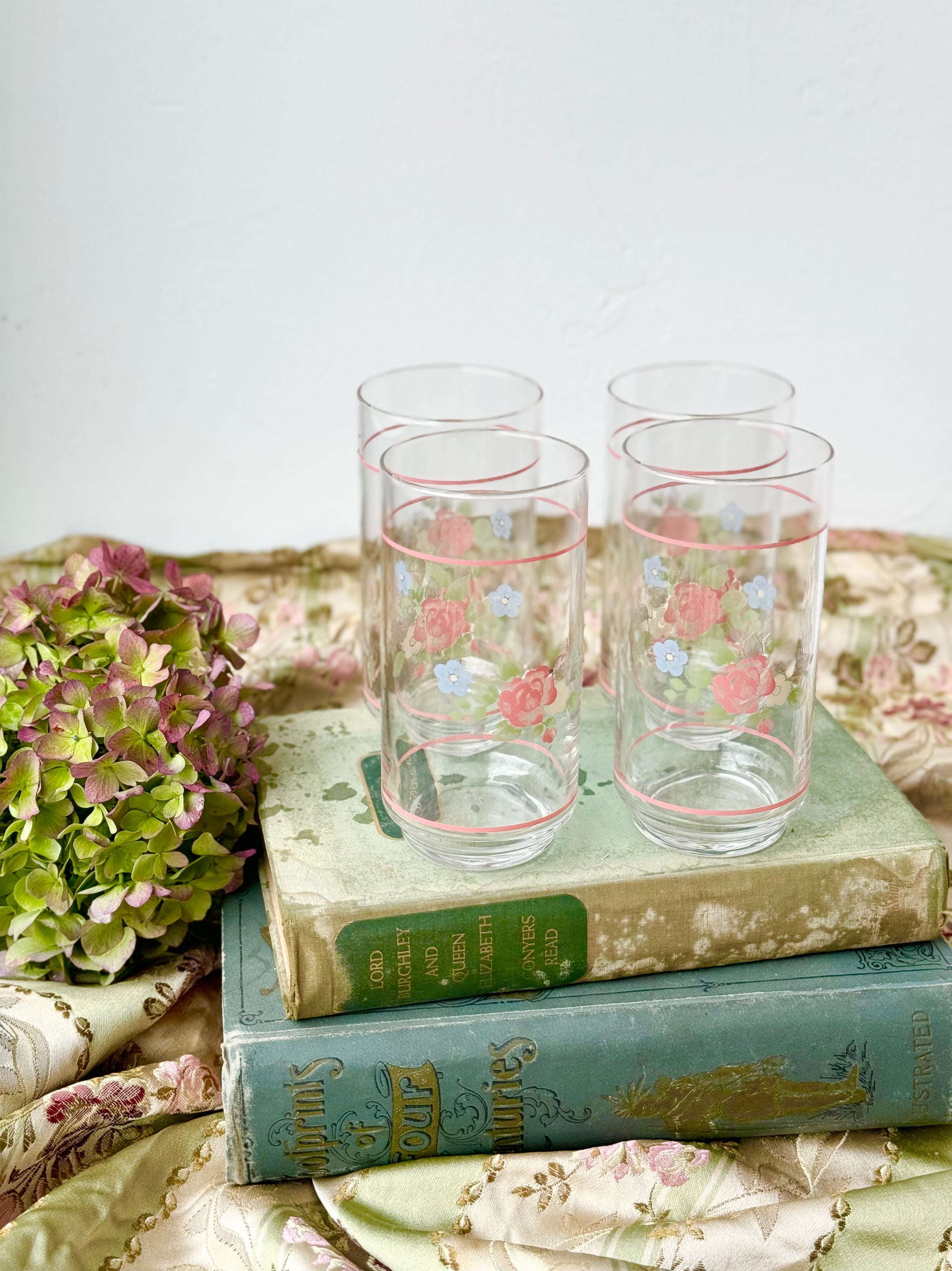 Vintage Juice high quality Glasses