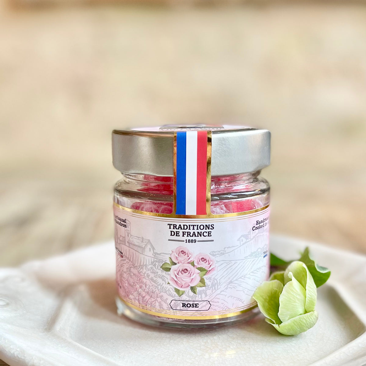 French Hand Made Candies, Rose Patina Vie