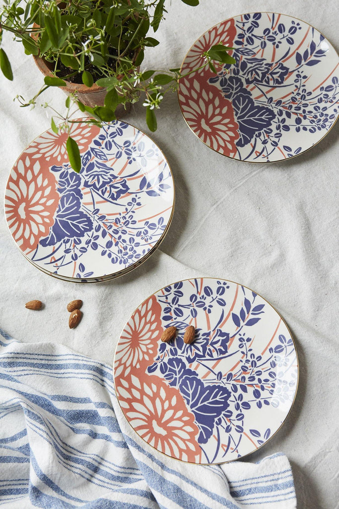 Patina Vie Everleigh Red Dessert Plate - Patina Vie